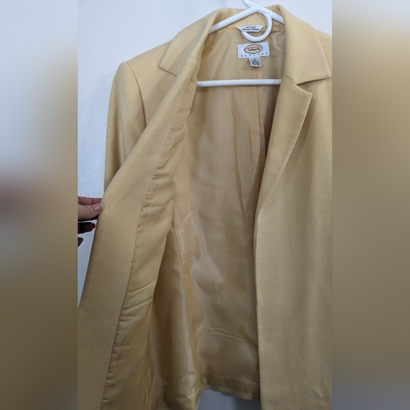 Talbots Petites Italian wool open front blazer - Picture 4 of 8